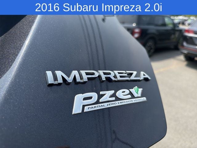 2016 Subaru Impreza 2.0i