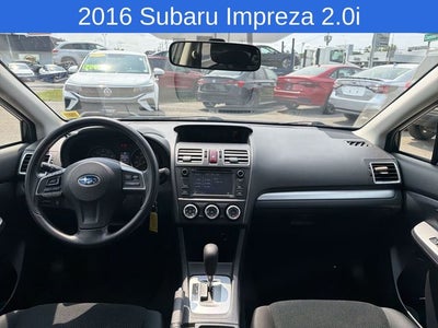 2016 Subaru Impreza 2.0i
