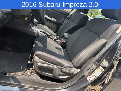 2016 Subaru Impreza 2.0i