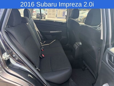 2016 Subaru Impreza 2.0i