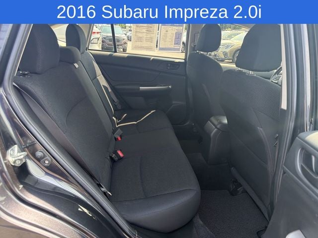 2016 Subaru Impreza 2.0i
