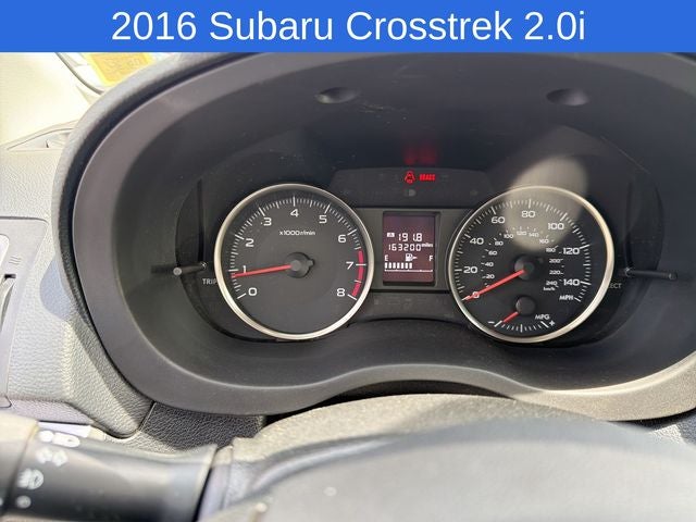 2016 Subaru Crosstrek 2.0i