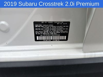 2019 Subaru Crosstrek 2.0i Premium