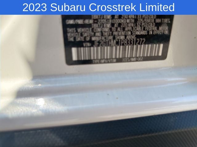 2023 Subaru Crosstrek Limited