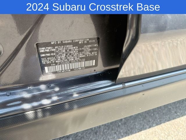 2024 Subaru Crosstrek Base