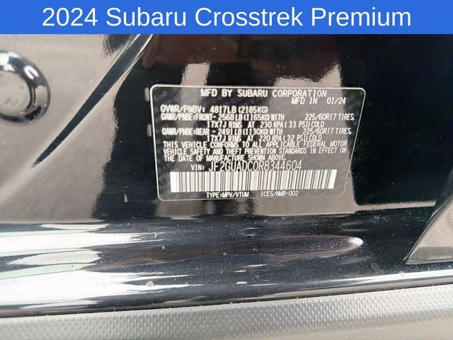2024 Subaru Crosstrek Premium