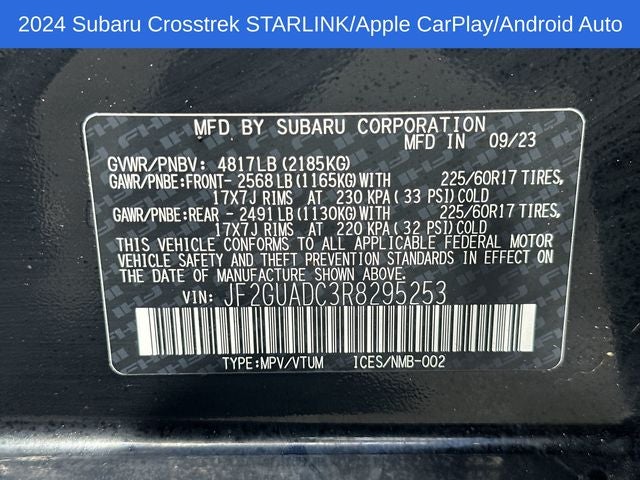 2024 Subaru Crosstrek Premium