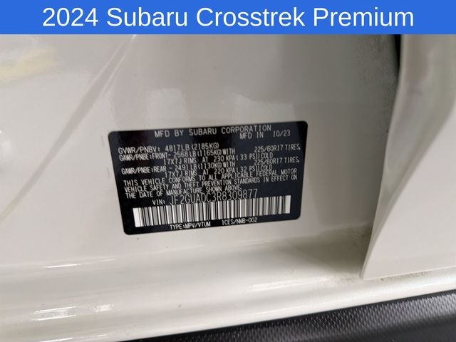 2024 Subaru Crosstrek Premium