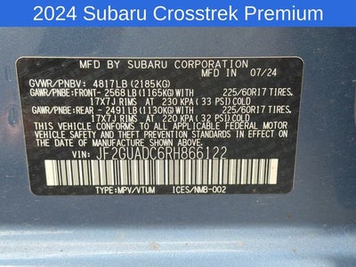 2024 Subaru Crosstrek Premium