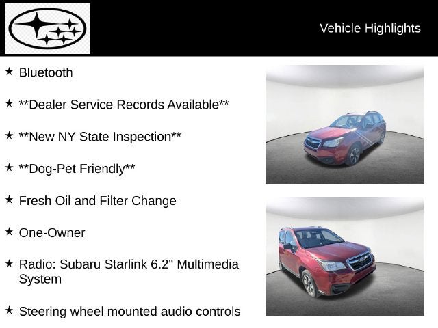2017 Subaru Forester 2.5i