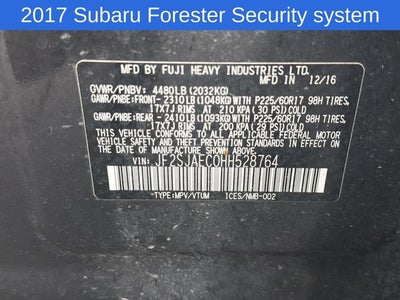 2017 Subaru Forester 2.5i Premium