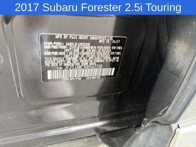 2017 Subaru Forester 2.5i Touring