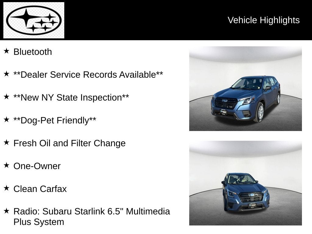 2023 Subaru Forester Base
