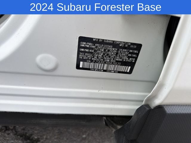 2024 Subaru Forester Base