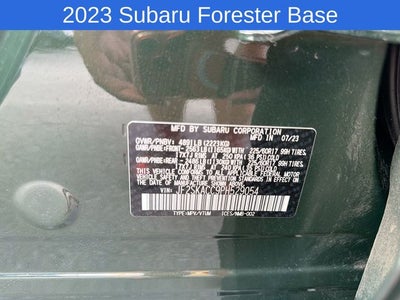 2023 Subaru Forester Base