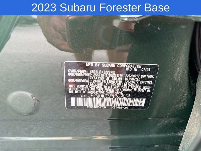2023 Subaru Forester Base