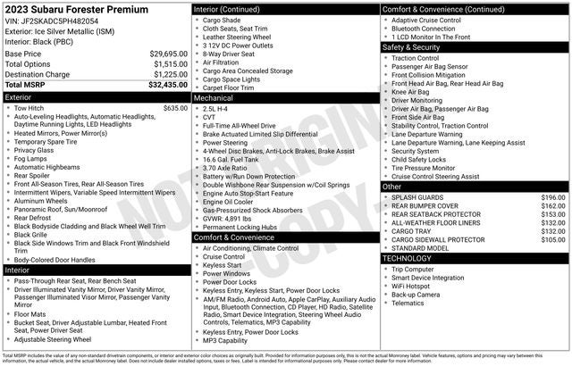 2023 Subaru Forester Premium