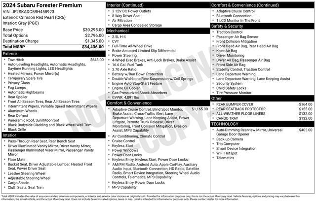 2024 Subaru Forester Premium