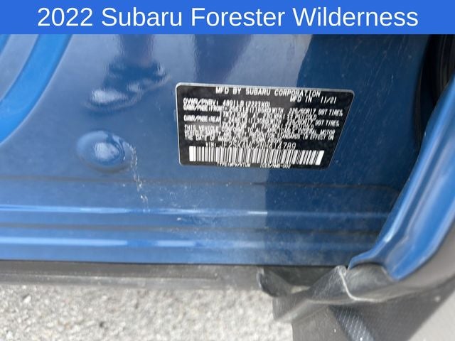 2022 Subaru Forester Wilderness