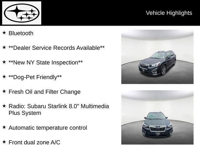 2019 Subaru Forester Limited