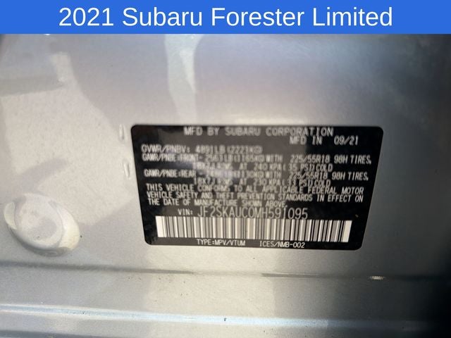 2021 Subaru Forester Limited
