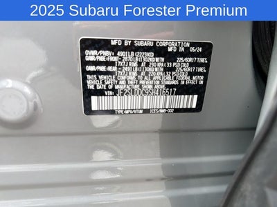 2025 Subaru Forester Premium