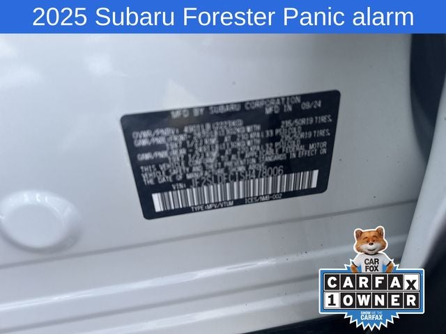 2025 Subaru Forester Sport
