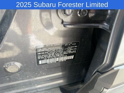 2025 Subaru Forester Limited