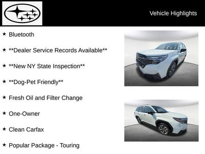 2025 Subaru Forester Touring