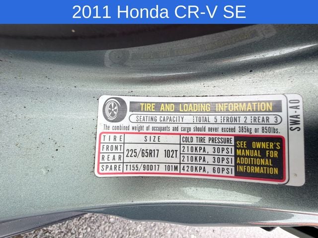 2011 Honda CR-V SE