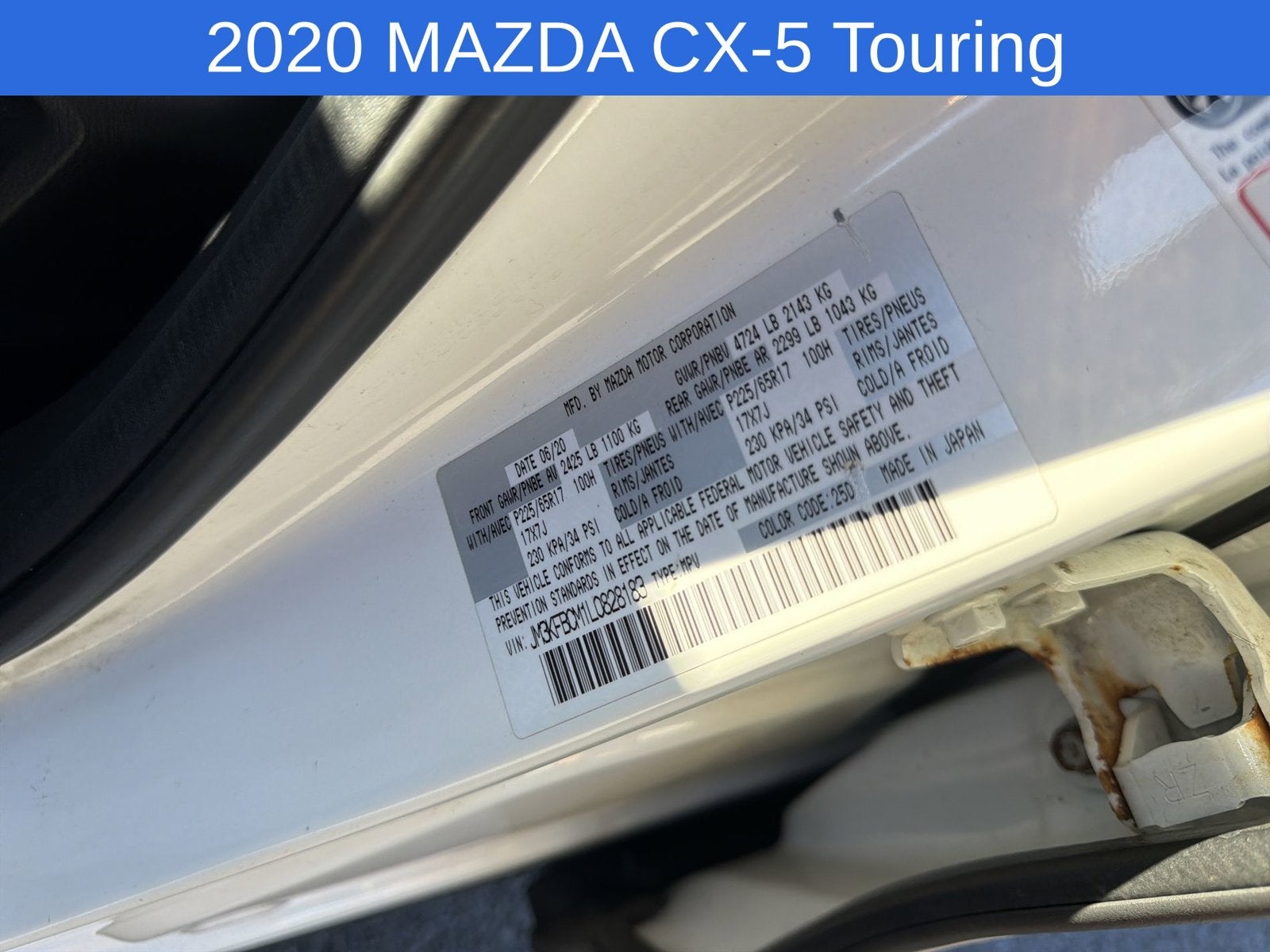 2020 Mazda Mazda CX-5 Touring