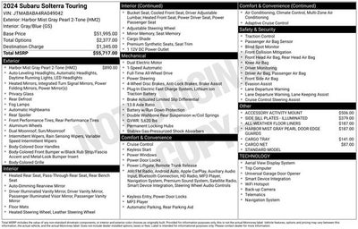 2024 Subaru Solterra Touring