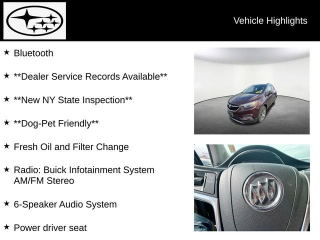 2018 Buick Encore Sport Touring