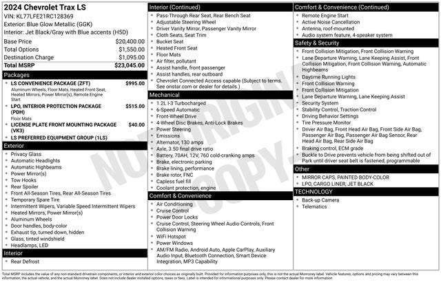 2024 Chevrolet Trax LS