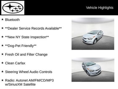 2013 Hyundai Elantra GLS