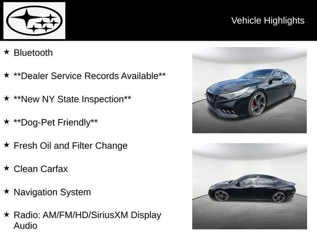 2023 Hyundai Elantra N Line