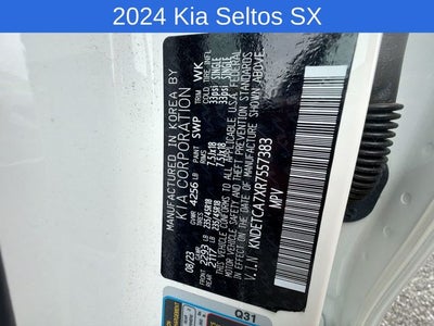 2024 Kia Seltos SX