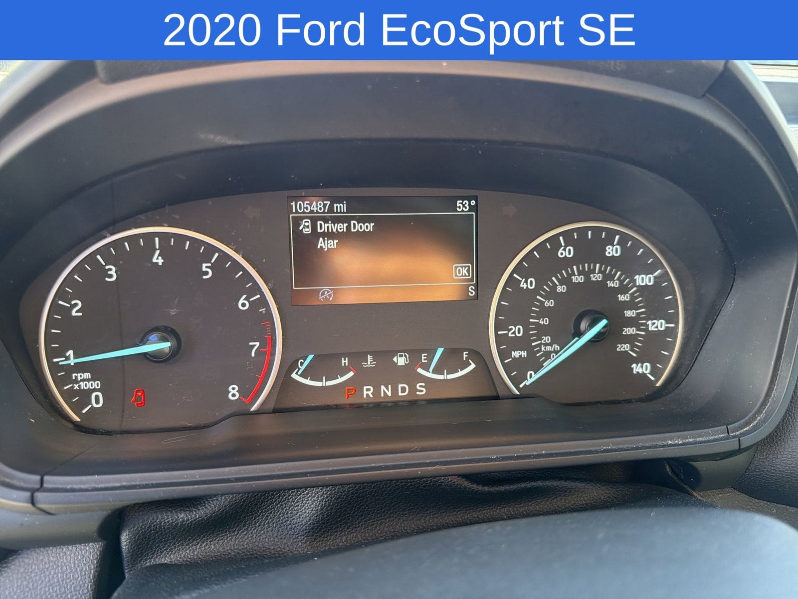 2020 Ford EcoSport SE