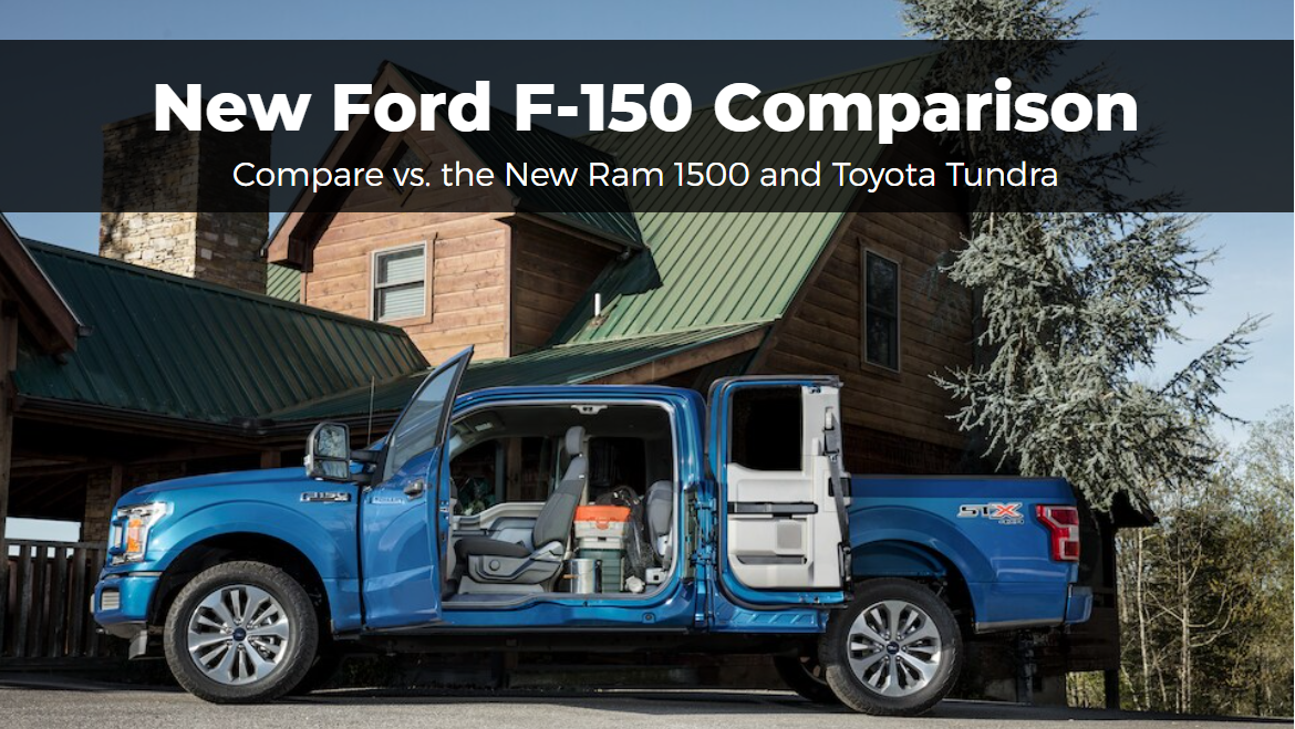 Compare Ford F-150 Against the Ram 1500 and Toyota